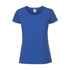 Fruit of the Loom Csomag akciós póló (minimum 5 db) Női póló Rövid ujjú Fruit of the Loom Lady-Fit Ringspun Premium T - 2XL, Királykék