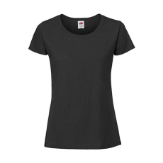 Fruit of the Loom Csomag akciós póló (minimum 5 db) Női póló Rövid ujjú Fruit of the Loom Lady-Fit Ringspun Premium T - M, Fekete