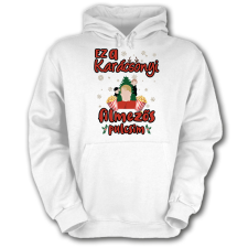 Fruit of the Loom Ez a karácsonyi filmezős pulcsim - Unisex Kapucnis Pulóver női pulóver, kardigán