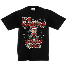 Fruit of the Loom Ez a karácsonyi gamer pulcsim (fiú) - Gyerek Póló