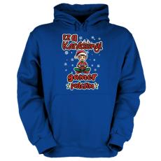 Fruit of the Loom Ez a karácsonyi gamer pulcsim (fiú) - Unisex Kapucnis Pulóver