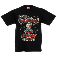 Fruit of the Loom Ez a karácsonyi gamer pulcsim (lány) - Gyerek Póló