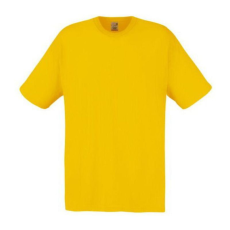 Fruit of the Loom F01 rövid ujjú póló ORIGINAL T SCREEN STARS, Sunflower - 2XL