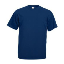 Fruit of the Loom F02 kereknyakú, rövid ujjú póló VALUEWEIGHT T, Navy - 4XL férfi póló