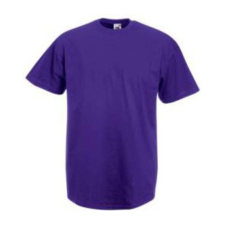 Fruit of the Loom F02 kereknyakú, rövid ujjú póló VALUEWEIGHT T, Purple férfi póló