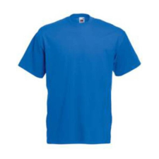Fruit of the Loom F02 kereknyakú, rövid ujjú póló VALUEWEIGHT T, Royal Blue férfi póló