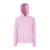 Fruit of the Loom F81 kapucnis Női pulóver, LADY-FIT HOODED SWEAT, Light Pink - M