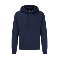 Fruit of the Loom Férfi kapucnis hosszú ujjú pulóver Fruit of the Loom Classic Hooded Basic Sweat XS, Sötétkék (navy) férfi pulóver, kardigán