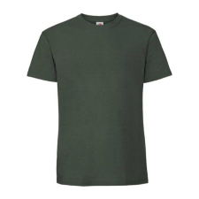Fruit of the Loom FN55 kereknyakú póló, ICONIC 195 CLASSIC T, Bottle Green férfi póló