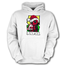 Fruit of the Loom Karácsonyi sapkás deadpool - Gyerek Kapucnis Pulóver gyerek pulóver, kardigán