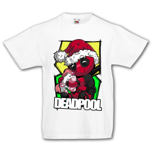 Fruit of the Loom Karácsonyi sapkás deadpool - Gyerek Póló gyerek póló