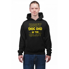 Fruit of the Loom, Kariban Best dog dad in the galaxy - Unisex Pulóver női pulóver, kardigán