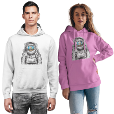Fruit of the Loom, Kariban Fantázia Űrhajós - Unisex Pulóver