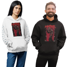 Fruit of the Loom, Kariban Freddy Krueger - Unisex Kapucnis Pulóver női pulóver, kardigán
