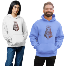 Fruit of the Loom, Kariban Halál Papnője - Unisex Kapucnis Pulóver