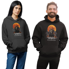 Fruit of the Loom, Kariban Halloween királya - Unisex Kapucnis Pulóver női pulóver, kardigán