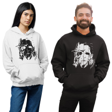 Fruit of the Loom, Kariban Horror Squad - Unisex Kapucnis Pulóver női pulóver, kardigán