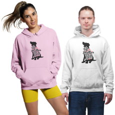 Fruit of the Loom, Kariban Life is better with dogs (2féle) - Unisex Pulóver