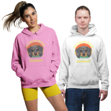 Fruit of the Loom, Kariban Life is better with my Dachsund - Unisex Pulóver