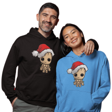 Fruit of the Loom, Kariban Mini Groot - Unixes Kapucnis Pulóver