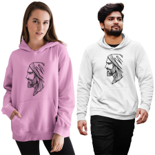 Fruit of the Loom, Kariban Názáreti Jézus - Unisex Pulóver női pulóver, kardigán