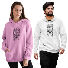 Fruit of the Loom, Kariban Názáreti Jézus - Unisex Pulóver női pulóver, kardigán