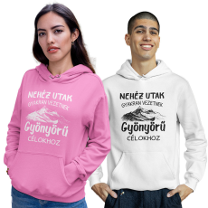 Fruit of the Loom, Kariban Nehéz utak, gyönyörű célok - Unisex Pulóver