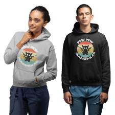 Fruit of the Loom, Kariban Pew-Pew Madafakas (28 féle) - Unisex Pulóver női pulóver, kardigán