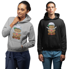 Fruit of the Loom, Kariban Pew-Pew Madafakas - Unisex Pulóver női pulóver, kardigán