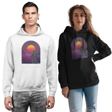 Fruit of the Loom, Kariban Retro Űrhajós - Unisex Pulóver női pulóver, kardigán