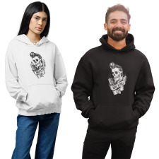 Fruit of the Loom, Kariban Rock&Roll King - Unisex Kapucnis Pulóver női pulóver, kardigán