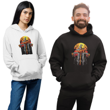 Fruit of the Loom, Kariban Temetői Madárijesztő - Unisex Kapucnis Pulóver női pulóver, kardigán