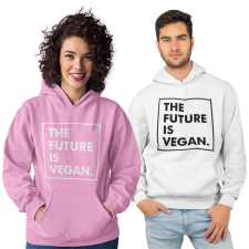 Fruit of the Loom, Kariban The future is vegan - Unisex Pulóver női pulóver, kardigán