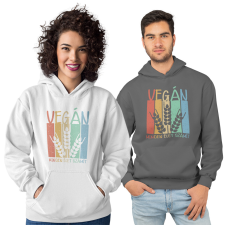 Fruit of the Loom, Kariban Vegán, minden élet számít - Unisex Pulóver női pulóver, kardigán