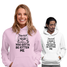 Fruit of the Loom, Kariban You gotta be kitten me - Unisex Pulóver