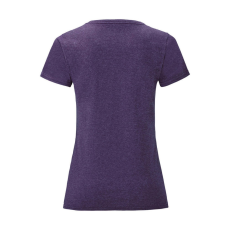Fruit of the Loom Női rövid ujjú póló Fruit of the Loom Ladies' Iconic 150 T -L, Heather lila