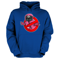 Fruit of the Loom Squid Game nem a szellemírtók - Unisex Kapucnis Pulóver