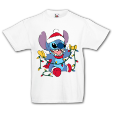 Fruit of the Loom Stitch Karácsonyi Égők - Gyerek Póló gyerek póló