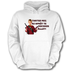 Fruit of the Loom Tartsd meg az aprót te mocskos állat - Unisex Kapucnis Pulóver