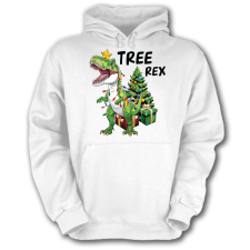 Fruit of the Loom Tree Rex - Unisex Kapucnis Pulóver női pulóver, kardigán