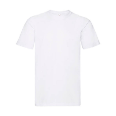 Fruit of the Loom Uniszex póló Rövid ujjú Fruit of the Loom Super Premium Tee - XL, Fehér