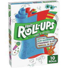  Fruit Roll Ups felcsavarható gumicukor nyelv tetoválással 141g csokoládé és édesség