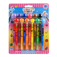  Fruitysquad - Illatos zseléstoll 12 db/csomag kreatív és készségfejlesztő