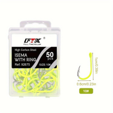  FTK 50db rozsdamentes acél horgok horog
