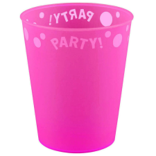 Fuchsia Fluorescent, Fukszia micro prémium műanyag pohár 250 ml konyhai eszköz