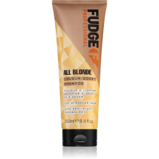 Fudge All Blonde Colour Boost Shampoo revitalizáló sampon a fakó haj ragyogásáért szőke hajra 250 ml sampon