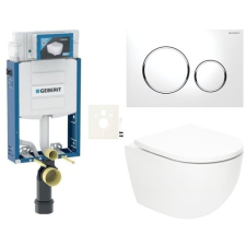  Függő WC szett falra szerelhető SAT Fusion SIKOGZTORFUS20 szaniter