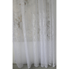  Függöny méteráru Jacquard Életfa minta 250cm magas Fehér méteráru
