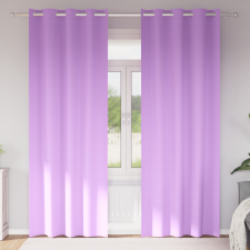  Függönyök függönyökkel 2 pcs Lila 245 x 140 cm Poliészter lakástextília
