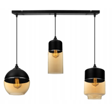  FÜGÖS MENNYEZETI LÁMPA, ÜVEG LÁMPABÚRA világítás